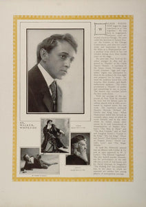 Original 1910 Print Walker Whiteside Will Bradley - ORIGINAL STAGE3