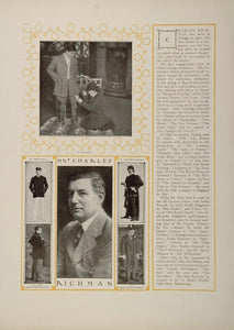 ORIG 1910 Print Charles Richman Will Bradley Broadway - ORIGINAL STAGE3