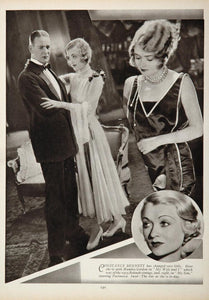 1933 Constance Bennett My Wife and I Silent Film Print ORIGINAL HISTORIC STAGE4