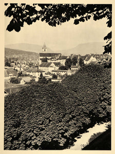 1938 Aarau Switzerland Canton Aargau Martin Hurlimann - ORIGINAL SZ1