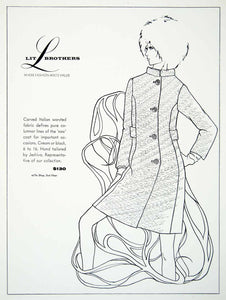 1967 Ad Lit Brothers Department Store Philadelphia Fashion Style Design TCB1