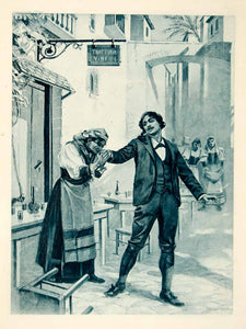 1899 Photogravure William de Leftwich Dodge Art Cavalleria Rusticana Opera TGO1