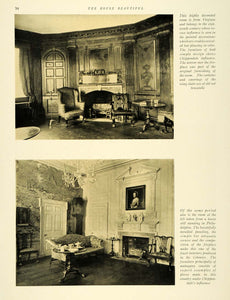1925 Article Metropolitan Art Museum Architecture Rooms - ORIGINAL THB1