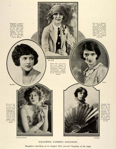 1924 Print Rosamond Walter Whiteside Blythe Daly Bennett Dorothy Stone THM