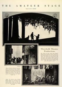 1924 Print Threshold Theatre Productions Stage Sleeping Beauty Treasure THM