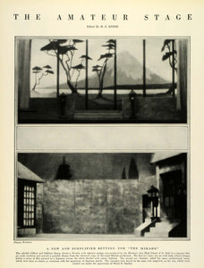 1924 Print Mikado Gilbert Sullivan Opera Mechanic Arts High School St. Paul THM