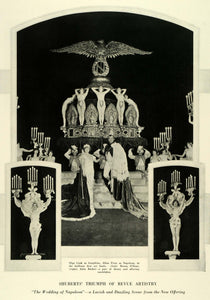 1924 Print Shubert Wedding Napoleon Royalty Olga Cook Allan Prior THM