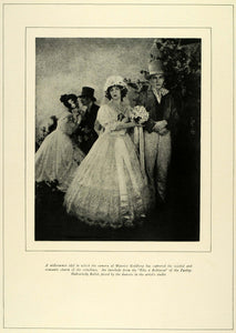 1924 Print Maurice Goldberg Fete a Robinson Pavley-Oukrainsky Ballet Dancer THM