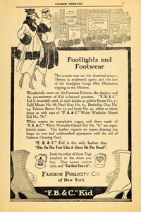 1917 Ad Fashion Publicity Footwear Shoes Boots Clothing - ORIGINAL THR1