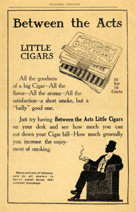 1911 Ad American Tobacco Between The Acts Little Cigars - ORIGINAL THR1