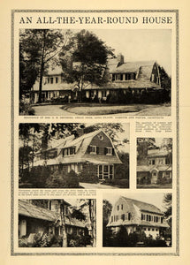 1918 C H Smithers Great Neck Carette & Foster Architect ORIGINAL HISTORIC TIN2