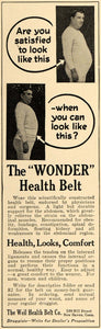 1916 Ad Weil Health Belt Company Floating Kidney Health - ORIGINAL TIN2