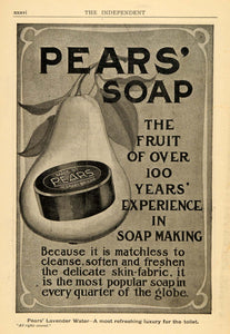 1904 Ad A & F Pears Co. Toilet Soap Bath Products Fruit - ORIGINAL TIN5