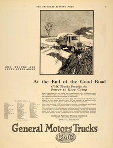 1924 Ad General Motors Trucks 2-Range Transmission - ORIGINAL ADVERTISING TK1