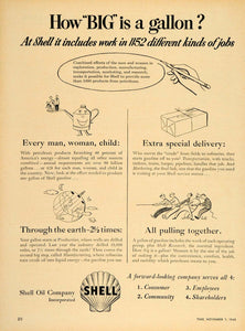 1948 Print Ad Shell Oil Company Petroleum Cartoon Lali - ORIGINAL TM1