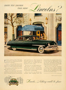 1950 Ad Vintage Lincoln Ford Cosmopolitan Hydra-Matic - ORIGINAL ADVERTISING TM3