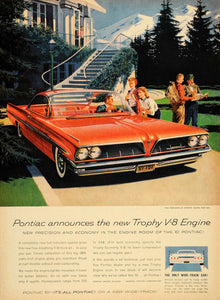 1960 Ad Pontiac '61 Bonneville Sports Coupe Wide-Track - ORIGINAL TM3