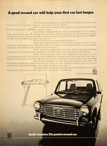 1969 Ad British Leyland Motors Austin American Vintage - ORIGINAL TM3