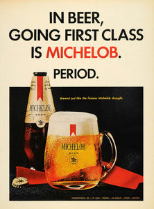 1967 Ad Michelob Beer Anheuser Busch Bottle St Louis - ORIGINAL ADVERTISING TM3