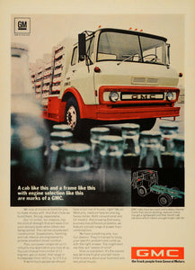 1969 Ad GMC Delivery Trucks Cab Frame Engine Horsepower - ORIGINAL TM3