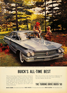 1959 Ad '60 Buick LaSabre Sedan Turbine Drive GM Hunt - ORIGINAL ADVERTISING TM3