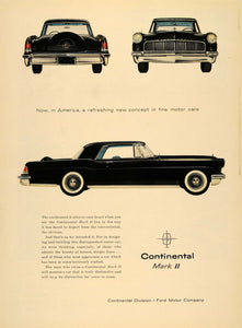 1955 Ad Continental Mark II Ford Motor Car Automobile - ORIGINAL ADVERTISING TM5