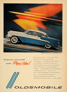 1955 Ad 88 Oldsmobile Coupe General Motors Automobile - ORIGINAL ADVERTISING TM5