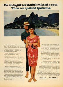 1965 Ad Pan American Airways Panagra Acapulco Mexico - ORIGINAL ADVERTISING TM6