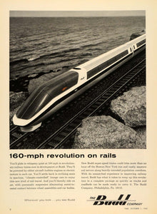 1965 Ad Budd Co. Metal Manufacturer Rail Cars Train - ORIGINAL ADVERTISING TM6