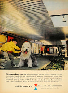 1961 Ad Alcoa Aluminum Roofing Eaton School Cupertino - ORIGINAL ADVERTISING TM7