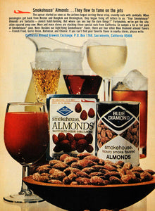 1971 Ad Smokehouse California Almond Growers Exchange - ORIGINAL ADVERTISING TM7