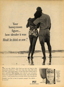 1963 Ad SEGO Liquid Diet Food Weight Control PET Milk - ORIGINAL ADVERTISING TM7