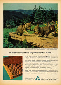 1963 Ad Weyerhaeuser Company Wood Farm Products Tacoma - ORIGINAL TM7