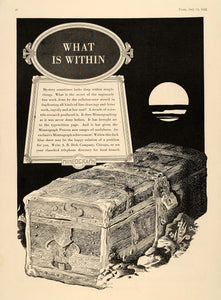 1935 Ad Edison-Dick Mimeograph Cellulose-Ester Stencil - ORIGINAL TM7