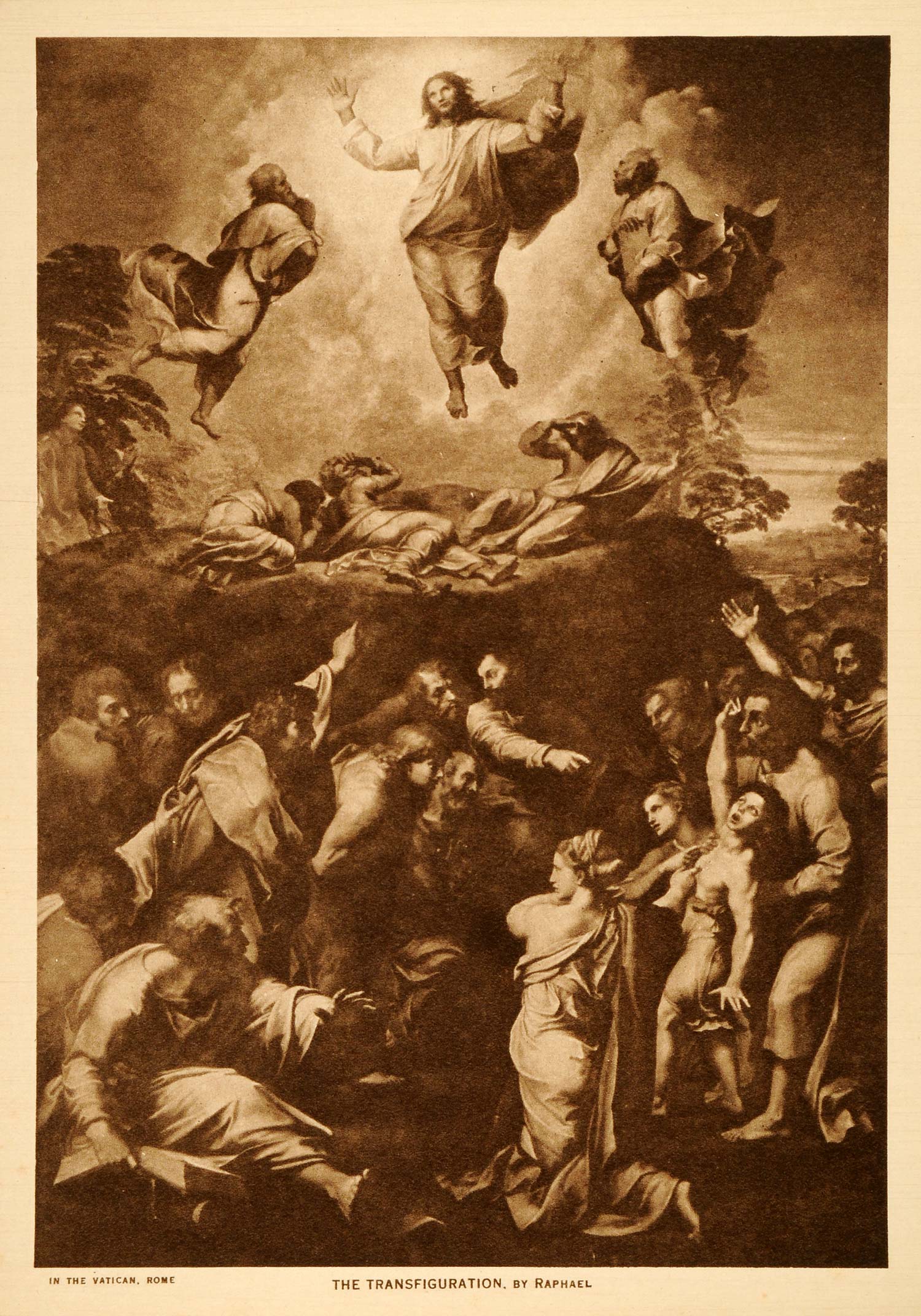 Transfiguration Of Christ Raphael Sold At Auction: Transfiguration By