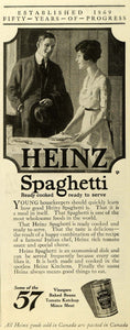 1920 Ad H J Heinz Co Spaghetti Housewife Husband Food Products Preserved TMP2