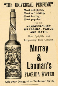 1901 Ad Universal Perfume Murray Lanman Florida Water - ORIGINAL TOM1