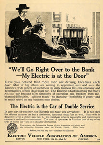 1912 Ad Electric Vehicle Association America Automobile - ORIGINAL TOM1
