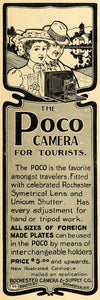 1900 Ad Poco Camera Tourists Travel Foreign Rochester - ORIGINAL TOM1