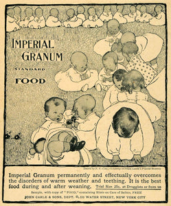 1903 Ad Imperial Granum Standard Food Babies Teething - ORIGINAL TOM1
