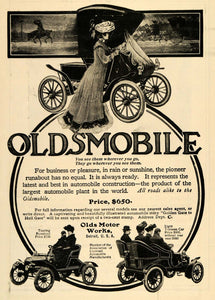1904 Ad Olds Motor Works Oldsmobile Automobile Vintage - ORIGINAL TOM2