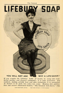 1902 Ad Lever Brothers Limited Lifebuoy Soap Life-Saver - ORIGINAL TOM3