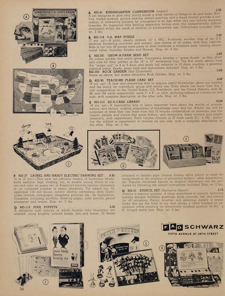 1962 Ad Laurel Hardy Electric Drawing Set Flash Card - ORIGINAL TOYS8