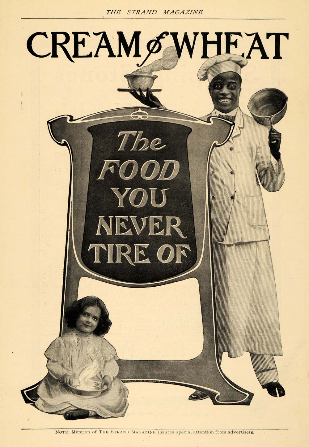 Chef Rastus Cream Of Wheat Man