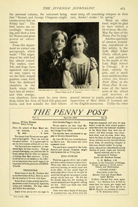 1904 Article Children Publishing Student Newspapers Kentucky Arkansas TSM1