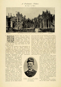 1906 Article French Postman Francois Cheval Pepple Palace Architecture TSM1