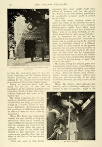 1900 Article Paris Exhibition Upside Down Castle Tipsy Turvy House TSM1
