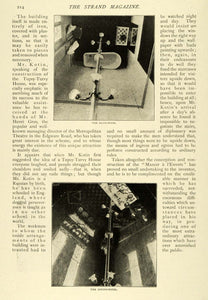 1900 Article Paris Exhibition Upside Down Castle Tipsy Turvy House TSM1