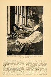 1908 Article Shoemaking Factory Shoe Design Germany - ORIGINAL TW2