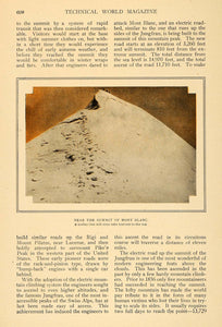 1908 Article Train Trolleys Climb Mountains Technology - ORIGINAL TW2 - Period Paper
 - 2